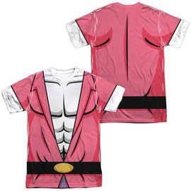 Popfunk Masters of The Universe Prince Adam Costume Unisex Adult Sublimated Costume T-Shirt (Front/Back), X-Large Multicolor