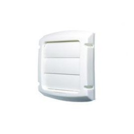 DUNDAS JAFINE LC4WX 4" PROVENT LOUVERED DRYER EXHAUST CAP - WHITE