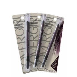 Covergirl Liquilineblast Eyeliner Pencil, 440 Violet Voltage/ Purple (Pack of 3)