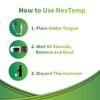 NEXTEMP NexTemp Single-Use Thermometers - Individually Wrapped Disposable First Aid
