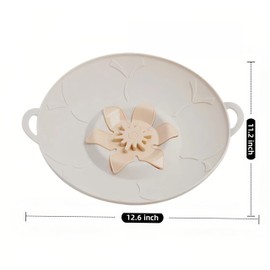 Spill Stopper Lid Cover,Boil Over Safeguard,Silicone Pot Pan Lid Multi-Function Kitchen Tool,BPA free,Food grade silicone