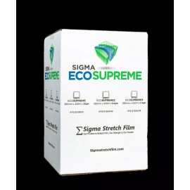 Sigma 15" x 1500' 39 Gauge 4 Rolls Pallet Wrap Stretch Film Hand Shrink Wrap 1500FT