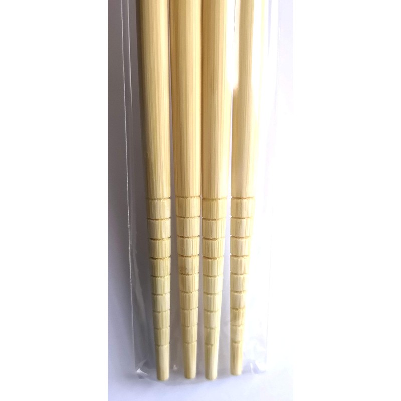 WHBL-612 Made in Japan, Natural Bamboo Material, Non-Slip, Vegetable Chopsticks,