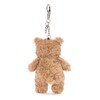 Jellycat Bartholomew Bear Bag Charm - L: 5 cm x
