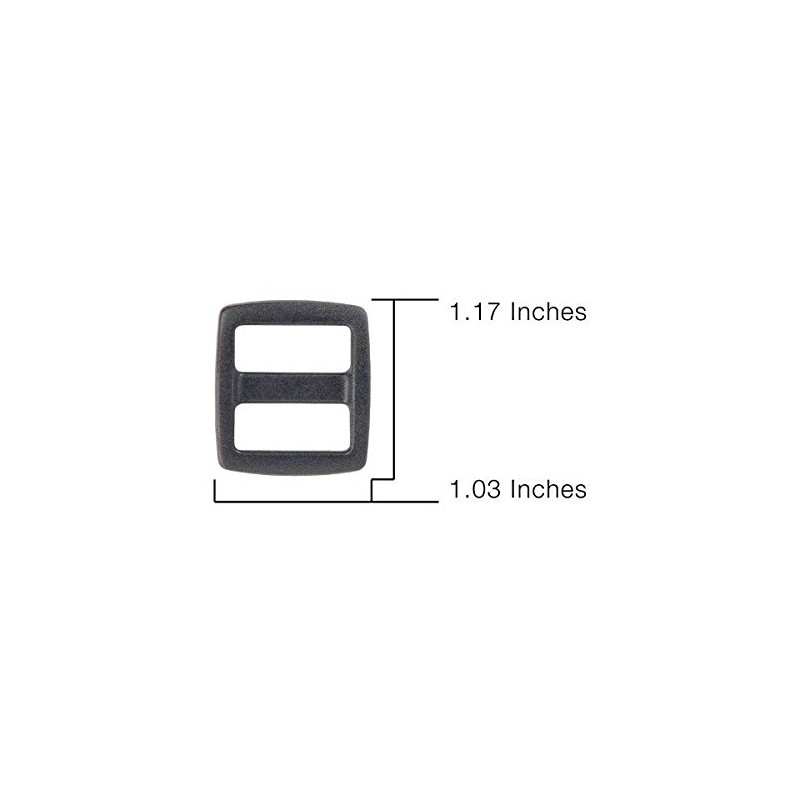 50 - 3/4 Inch YKK Wide Mouth Heavyduty Triglide Slides