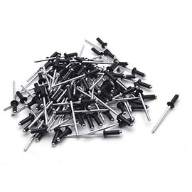 Antrader 1/8" x 2/5" All Aluminum Blind Rivets Nail Decoration Pop Rivets for installing Kayak, Canoe and Boat Accessories 100 Pack