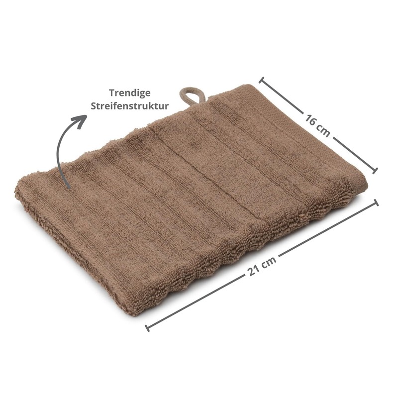 liebling Marseille Luxury Organic Cotton Wash Mitt 770 g/m² 16