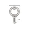 OTOTEC 4 Sets M5 Lifting Eyelets with M5 Lock Nuts,