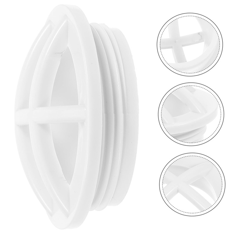 ABOOFAN Swimming Pool Wall Inlet Grating Replaceable Safety Strainer Grate