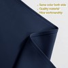 NICETOWN Blackout Kitchen Window Curtains - Thick Tailored Scalloped Valance/Swags