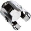 Fackelmann Champagne Stopper of Metal, Black/Silver, 5.5 x 3.5 x