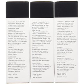 3PCS Eelhoe Eternity Vitamin C Serum, Eelhoe Eternity Collagen Boost Anti Aging Serum Vitamin C, Premium 20% Vitamin C Serum for Face, Korean Vitamin C Serum for Face Dark Spots