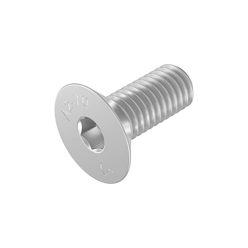 SECCARO Countersunk Screw M6 x 16mm Stainless Steel V2A VA