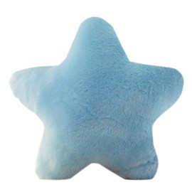 CHELEI2019 15.7" Star Pillow Plush Stuffed Star Shaped Pillow Decor Cushion Toy Gifts,Blue
