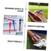 Kisangel Pcs Golf Scoring Pencils Portable Non-Sharpening Golf Pencils for