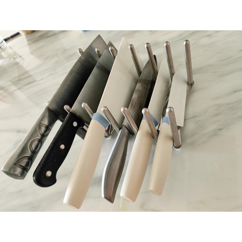 SWEIBIAI Pot Lid Organizer Pot Lid Holder Adjustable Pot Lid