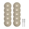 sourcing map 10pcs Diamond Cutting Wheel 35mm Full Sand Diamond