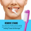 Extra Firm Toothbrush Set for Adults or Smokers Travel Toothbrush