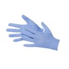 Jah NY-01-BL Nylon Gloves 12 Pairs Elastic Medium Weight Blue