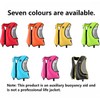 FORWEWAY Adults High-Visibility Inflatable Swimming Jacket Adjustable Buoyancy Vest with