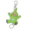 SK Japan Teletubbies Rubber Reel KH Key Chain, green