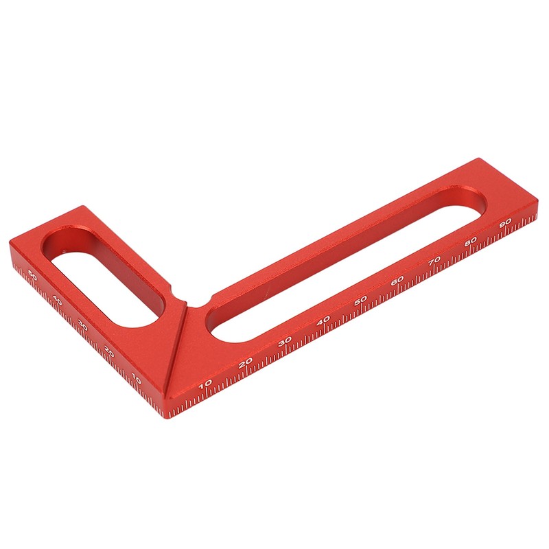 Carpenter Square L Shape Aluminum Alloy Height Measuring Scribing 90°