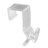SOMA Window Hooks Transparent 20 mm Set of 20 for
