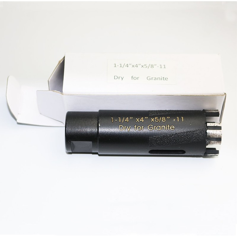 JDK 1-1/4'' Dry Diamond Core Drill Bit 5/8’’-11 Thread for
