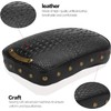 LKV 10.63″ Motorcycle Pessenger Seat, Rear Leather Pillion Pad with