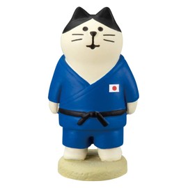 Decole ZCB-61843 Concombre Athlete Cat, Judo Cat, 1.0 x 1.0 x 2.0 inches (3 x 2.5 x 5.8 cm)