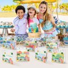 H1vojoxo Hello Summer Gift Bags - 24PCS Sunny Beach Clear