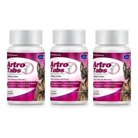 Artro Tabs Condroprotector 30 Tabs Pets Pharma 3 Pzas