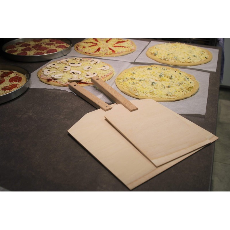 Werknorm Saar Napoli 560.1 Bread Pusher Pizza Shovel Birch Wood