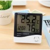 Departmenhouse Digital Thermometer/Hygrometer/Thermometer/Alarm Temperature Measuring Instrument/Calendar/Alarm Clock 5 Function Wall