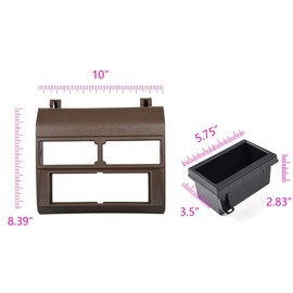 LQI Trucks Car Stereo Radio Dash Kit Antenna Harness Brown Compatible with Chevy Crew Cab Dually 1992 1993 1994 GMK333BU,Metra 99-3000R,GMP333,GM1482GRB