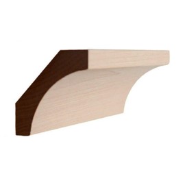 EWCR39 Cove Crown 3/4" x 2-5/8" Unfinished 1-7/8" High x 1-3/4" Deep, Maple, 94"