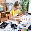 KALOUR 95-Piece Sketching and Drawing Art Set with 3-color Sketch