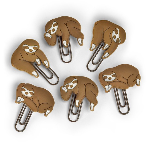 Genuine Fred Sloths on a Vine Picture Hangers, Set of