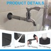 PATIKIL Water Pipe Cover Decoration Fit 0.55"-1.77"(14-45mm), 4 Pcs Flange