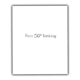 50th Birthday Card For Her, Funny 50th Birthday Day Card For Her, Happy 50th Birthday Card, Age 50 Birthday Card Women, Female 50th Birthday Card, 50th Birthday Cards For Her