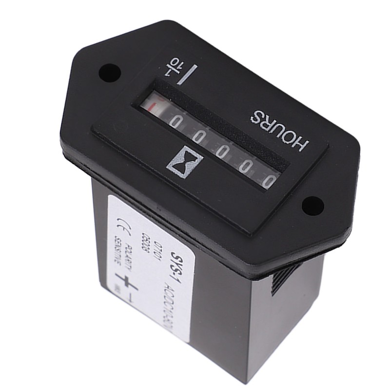 Electromagnetic Counter 0‑99999.9 6 Digit Industrial Pulse Totalizer for Machine