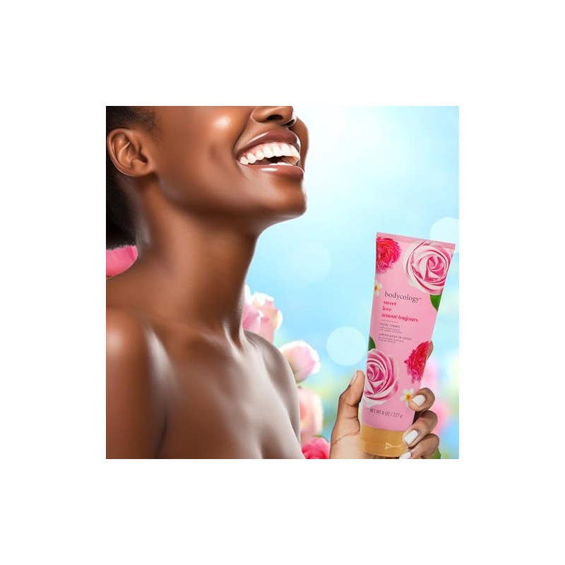 Bodycology Crema Corporal de Karité, Sweet Love, 8 oz