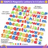 Magnetic Letters and Numbers Set 106 Pieces