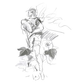 Faber-Castell FABER-CASTELL 117805 - Bleistifte Set Graphite Aquarell, 5 Stück, Inhalt: HB, 2B, 4B, 6B, 8B