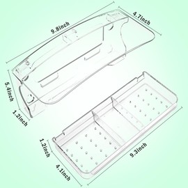 Jarkyfine Window Bird Feeder with Strong Suction Cup for Outdoors Viewing, Close-up Bird Watching Gift for Elderly Cats, Suitable for Cardinals, Finches, Bluebirds, etc.