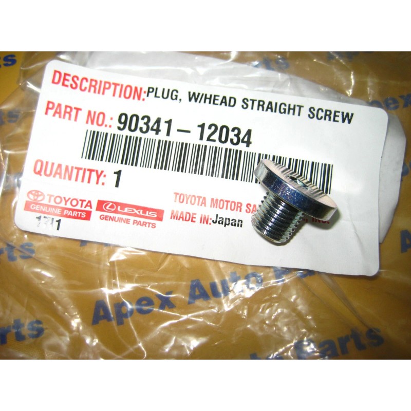 OEM Toyota Lexus Toyota Lexus Automatic Transmission Drain Plug Genuine