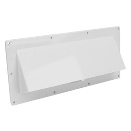 RV Range Hood Vent Cover, White Impact Resistant RV Exhaust Vent Cover Easy Install for Camper