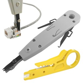 Lsa Lsa Installation Tool Network Cat 7 Network Socket Patch Panel Network Tool Lsa Plus Insertion Tool Lsa Tool Surface-Mounted Tool Lan Tool Knipex Patch Panel, Lsa Plus Insertion Tool Pliers Set