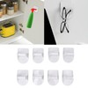 8 PCS Spray Bottle Holder ABS Save Space Strong Adhesive