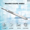 Multipurpose Scalpel Handle No 3 Graduated Stainless Steel Blade Holder
